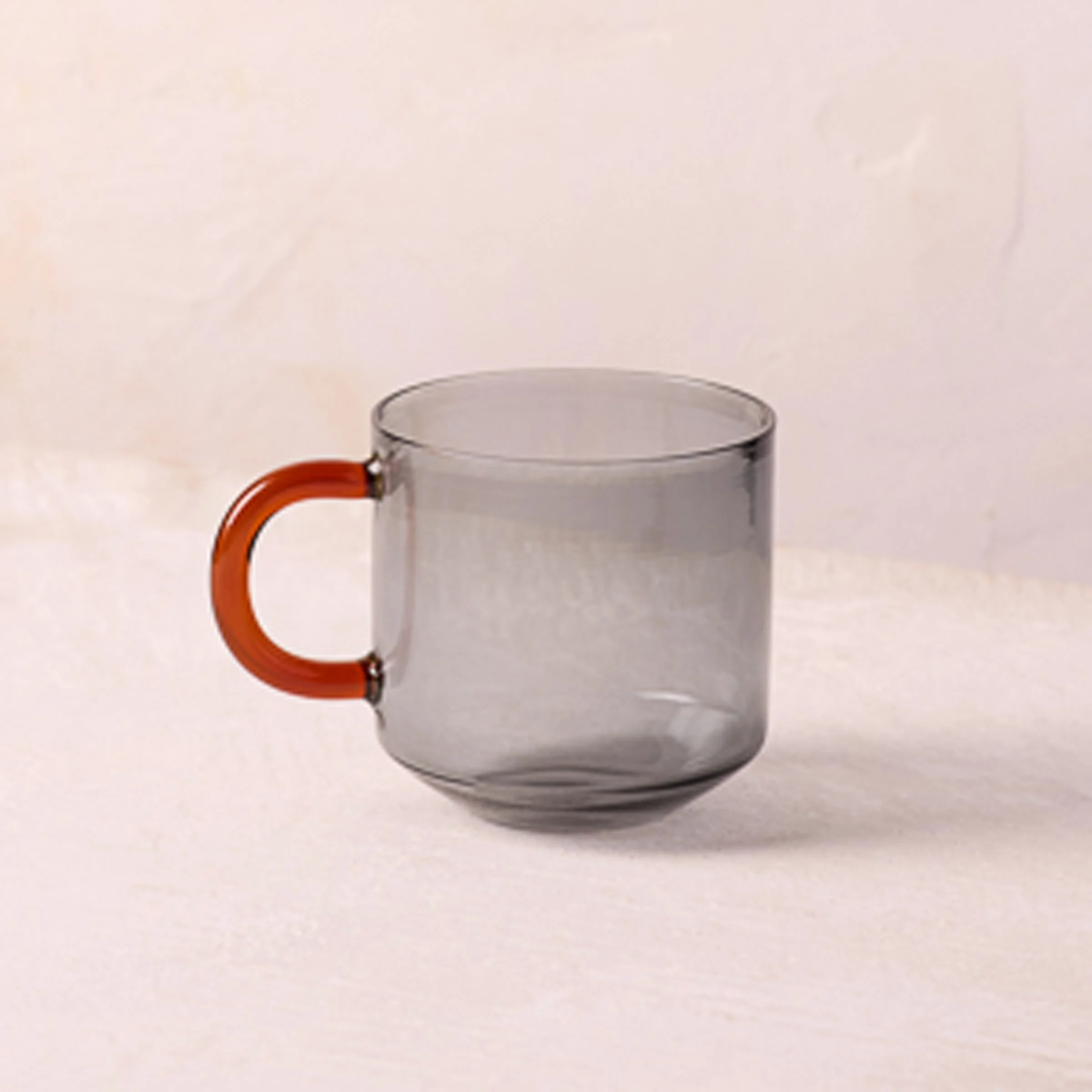 Niko Black Glass Mug